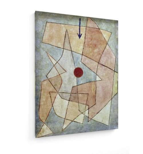 Tablou pe panza (canvas) - Paul Klee - Tragodia - 1932 AEU4-KM-CANVAS-386