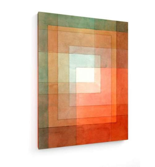 Tablou pe panza (canvas) - Paul Klee - White Framed Polyphonically - 1930 AEU4-KM-CANVAS-11