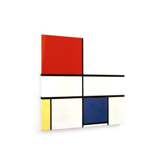 Tablou pe panza (canvas) - Piet Mondrian - Composition C - Composition No. III - Compositio AEU4-KM-CANVAS-28