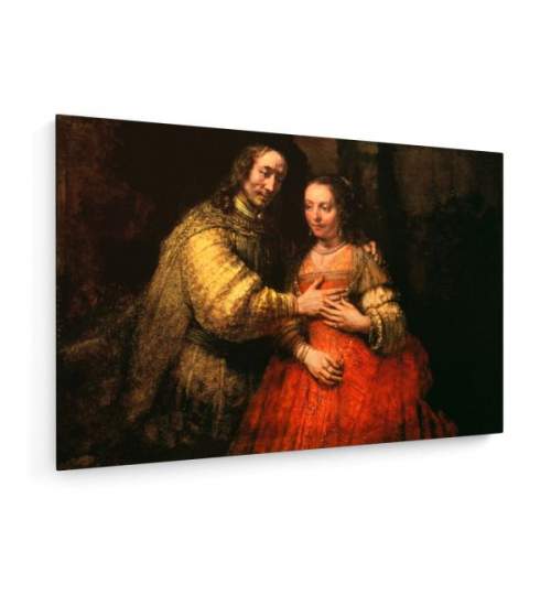 Tablou pe panza (canvas) - Rembrandt - The Jewish Bride AEU4-KM-CANVAS-552