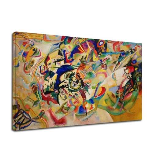 Tablou pe panza (canvas) - Wassily Kandinsky - Composition VII - 1913 AEU4-KM-CANVAS-31