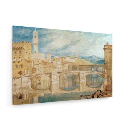 Tablou pe panza (canvas) - William Turner - View of Florence from Ponte alla Carraia AEU4-KM-CANVAS-494