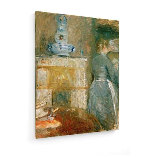 Tablou pe panza (canvas) - Berthe Morisot - In the Dining Room - painting AEU4-KM-CANVAS-1586