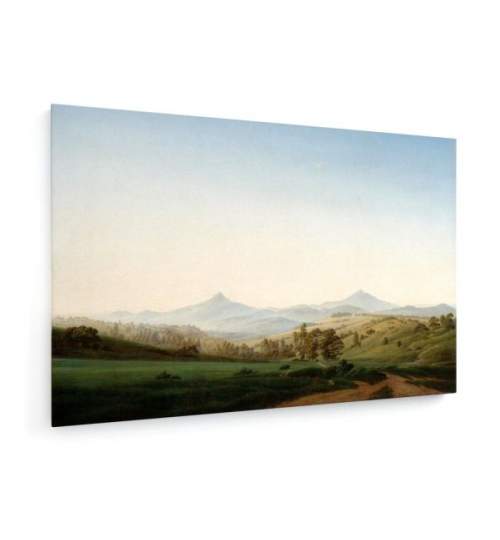 Tablou pe panza (canvas) - Caspar David Friedrich - Bohemian landscape AEU4-KM-CANVAS-1171