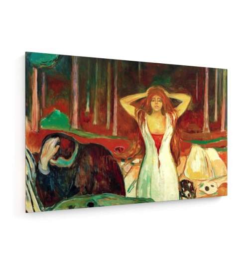Tablou pe panza (canvas) - Edvard Munch - Ashes - Painting 1925 - 1929 AEU4-KM-CANVAS-1097