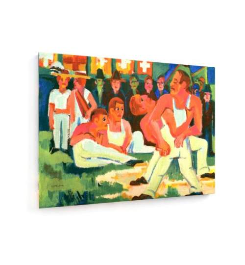 Tablou pe panza (canvas) - Ernst Ludwig Kirchner - Wrestlers AEU4-KM-CANVAS-585