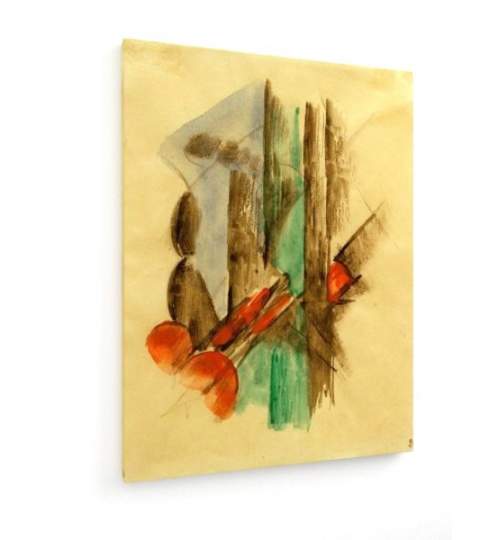 Tablou pe panza (canvas) - Franz Marc - Abstract composition-1913-14 AEU4-KM-CANVAS-1708