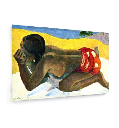 Tablou pe panza (canvas) - Paul Gauguin - Tahiti: Otaki (Alone) - 1893 AEU4-KM-CANVAS-1290