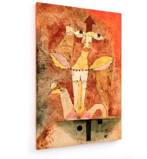 Tablou pe panza (canvas) - Paul Klee - Barbarian Venus - 1921 AEU4-KM-CANVAS-704