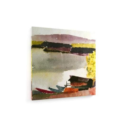 Tablou pe panza (canvas) - Paul Klee - Little Harbour - 1914 AEU4-KM-CANVAS-1507