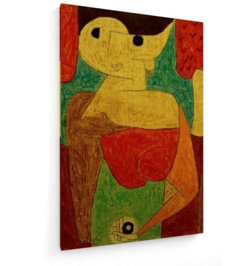 Tablou pe panza (canvas) - Paul Klee - Omphalo Centric Lecture - 1939 AEU4-KM-CANVAS-1367