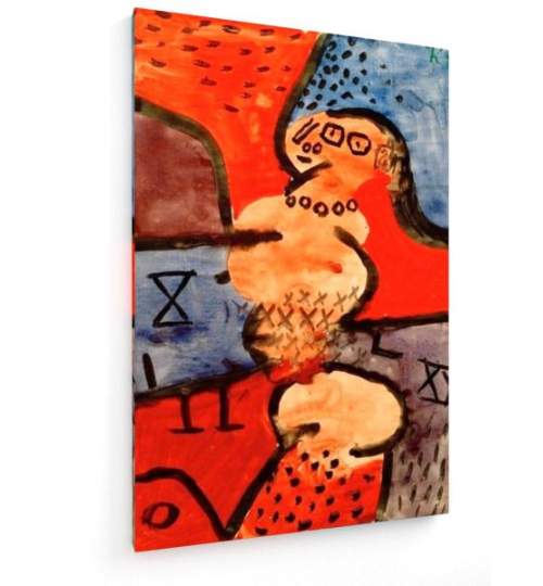 Tablou pe panza (canvas) - Paul Klee - Reconstruction of a Dancer - 1939 AEU4-KM-CANVAS-1359