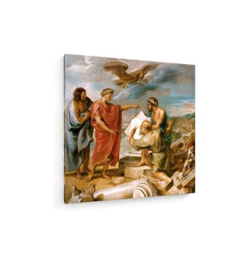 Tablou pe panza (canvas) - Peter Paul Rubens - Founding of Constantinople AEU4-KM-CANVAS-850