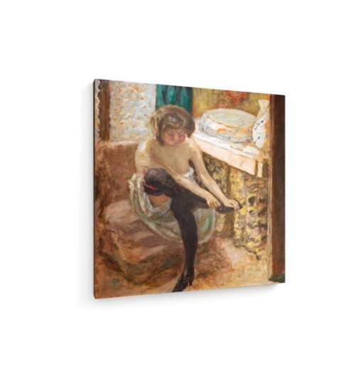 Tablou pe panza (canvas) - Pierre Bonnard - Woman with Black Stockings AEU4-KM-CANVAS-1202