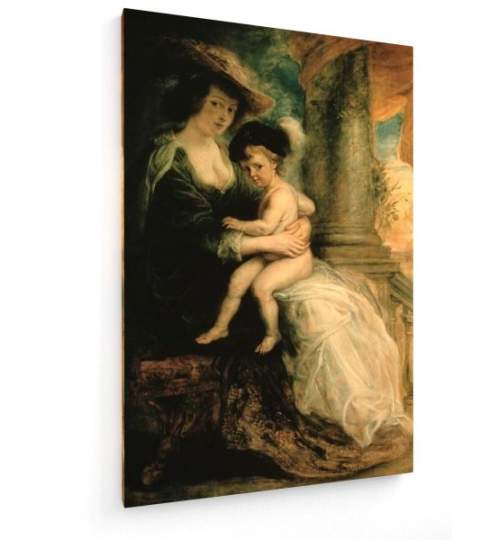 Tablou pe panza (canvas) - Rubens - Helene Fourment and son Frans AEU4-KM-CANVAS-1693