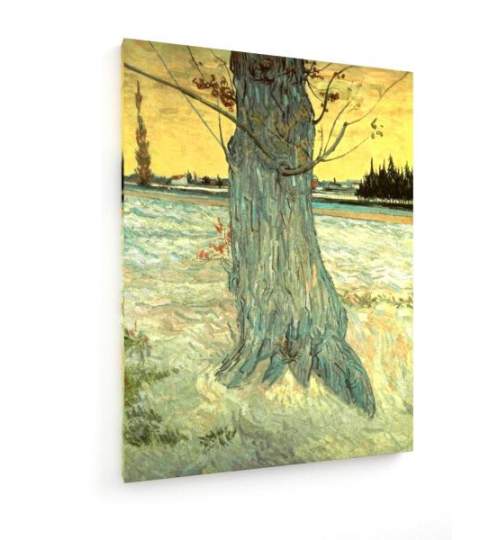 Tablou pe panza (canvas) - Vincent Van Gogh - The Tree - 1888 AEU4-KM-CANVAS-1481