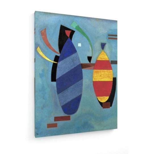 Tablou pe panza (canvas) - Wassily Kandinsky - Both striped AEU4-KM-CANVAS-751
