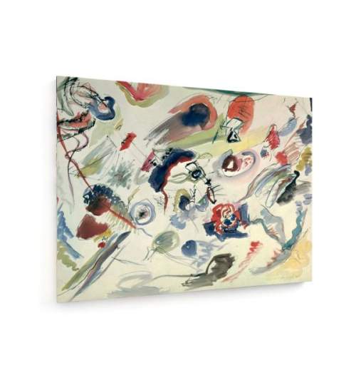 Tablou pe panza (canvas) - Wassily Kandinsky - First Abstract Watercolour AEU4-KM-CANVAS-937