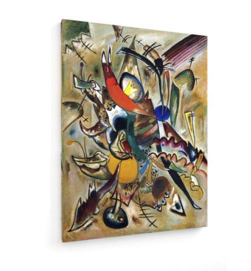 Tablou pe panza (canvas) - Wassily Kandinsky - Painting with Points AEU4-KM-CANVAS-934