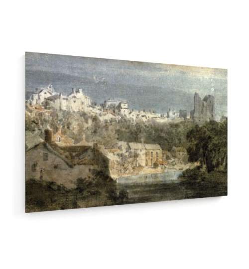 Tablou pe panza (canvas) - William Turner - Knaresborough Castle - Yorkshire AEU4-KM-CANVAS-817