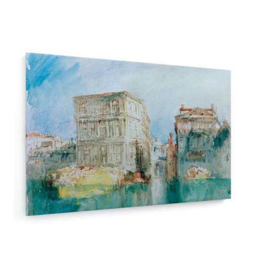 Tablou pe panza (canvas) - William Turner - Venice - The Casa Grimani and Rio San Luca on t AEU4-KM-CANVAS-1791