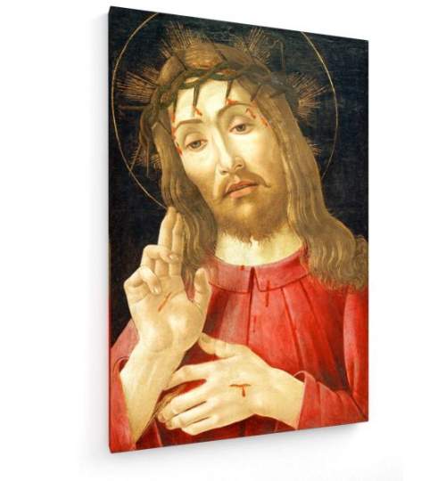 Tablou pe panza (canvas) - Workshop of Botticelli - Christ as Man of Sorrows AEU4-KM-CANVAS-650