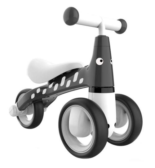 Tricicleta pentru copii EcoToys, model Zebra, capacitate 20kg, culoare negru