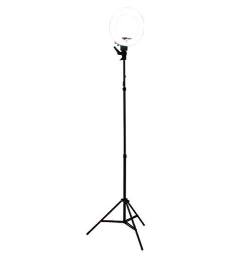Suport Trepied Reglabil pentru Proiector Lampa Studio Foto, inaltime 70-190 cm, negru