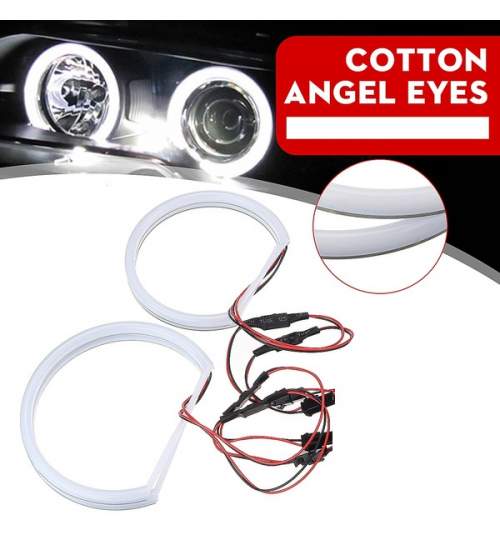 Angel Eyes COTTON compatibil BMW E90 fara lupa COD: H-COT-W03 MRA36-260321-4