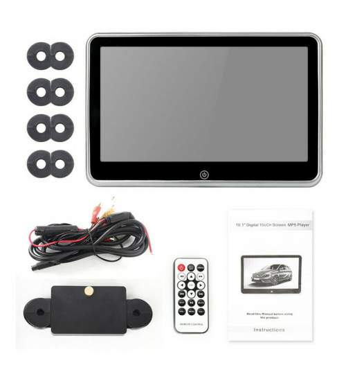 Monitor tetiera cu touch screen 10.1 inch si telecomand SPT1025 MRA36-160221-4