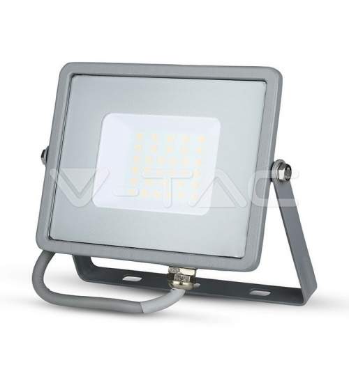Proiector LED de 30W Cip SMD SAMSUNG Corp Gri 6400K COD: 456 MRA36-060421-11