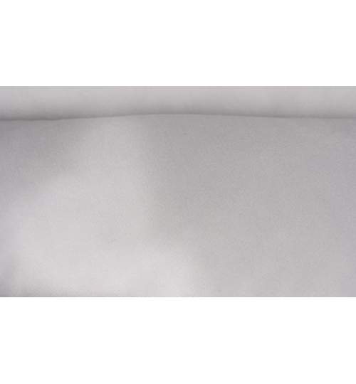 Perna moale din catifea pentru leagan balansoar suspendat de gradina, dimensiune 80x55 cm, gri deschis MXY56-16754