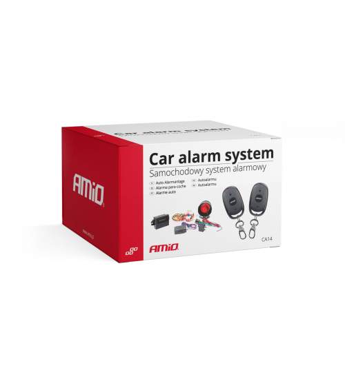 Sistem Alarma Auto Premium CA14 cu 2 telecomenzi