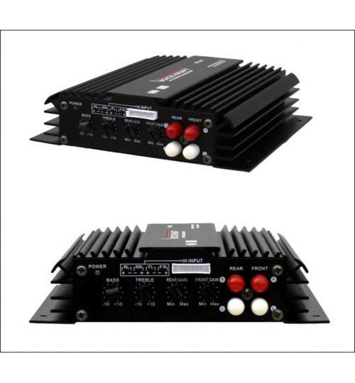 Amplificator Statie Auto 1000W, 4x250W, 4 Canale, Voice Kraft 240