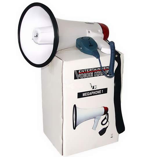 Megafon portavoce cu microfon si sirena 20W Voice Kraft