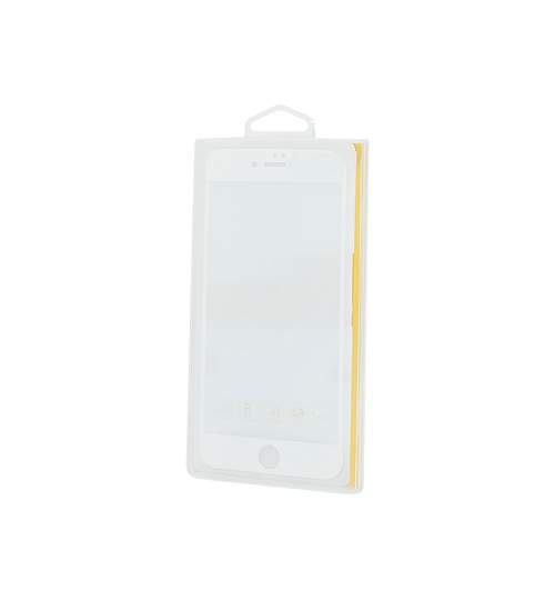Folie de Sticla 3D pentru Protectie Telefon Smartphone iPhone 7 Plus, Display 5.5 Inch, Culoare Alb