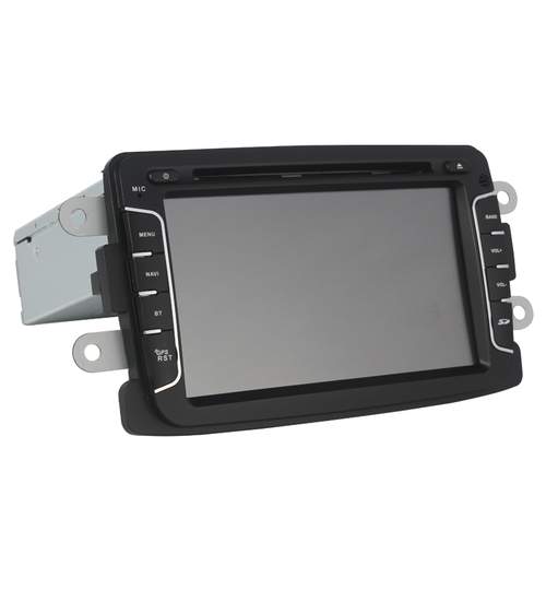 Unitate Multimedia cu Navigatie GPS, Touchscreen HD 7” Inch, Windows, Renault Captur + Cadou Card Soft si Harti GPS 8Gb