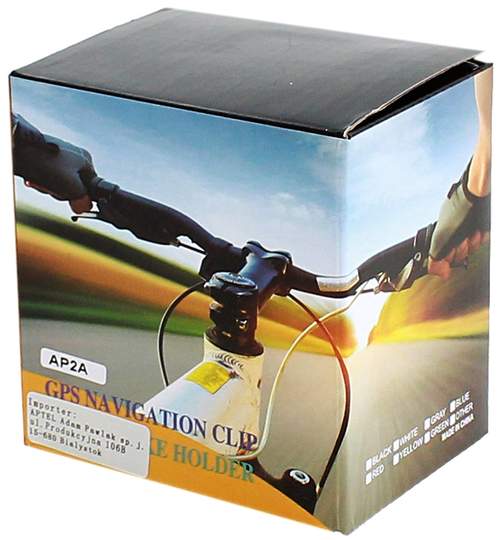 Suport universal de bicicleta pentru telefon smartphone, PDA sau GPS, Negru