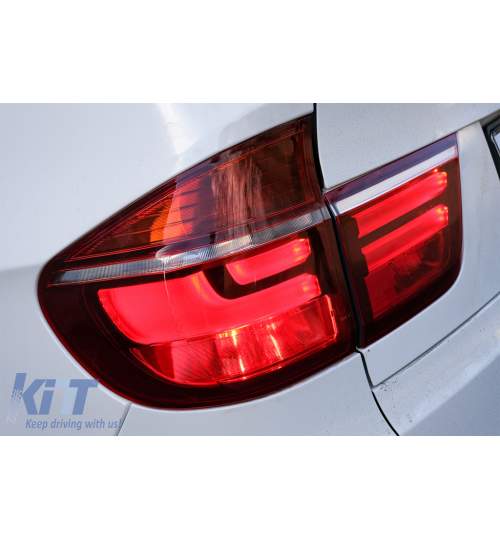 Stopuri LED BMW X5 E70 (2007-2010) Light Bar LCI Facelift Look KTX2-TLBME70