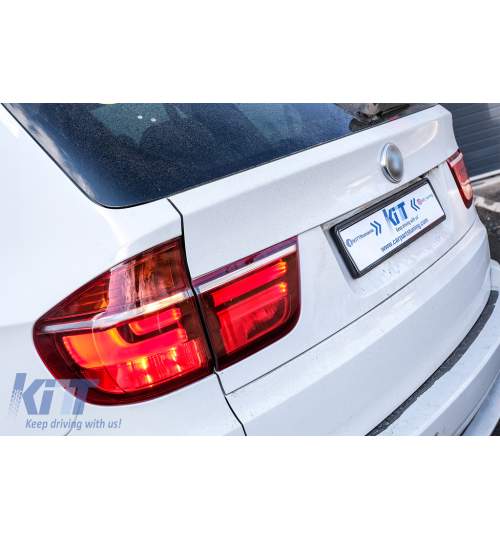 Stopuri LED BMW X5 E70 (2007-2010) Light Bar LCI Facelift Look KTX2-TLBME70