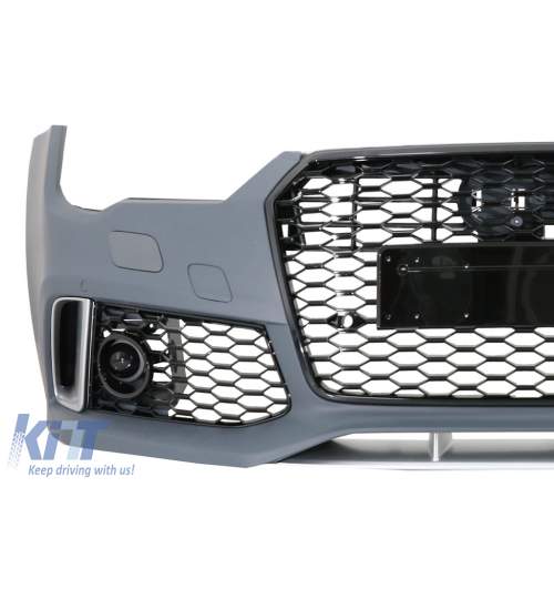 Bara Fata AUDI A7 4G Facelift (2015-2018) RS7 Design cu Grile KTX2-FBAUA74GFRSWOG