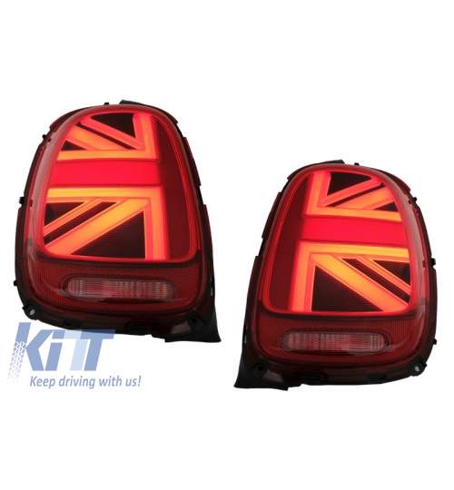 Stopuri compatibile cu MINI ONE F55 F56 F57 3D 5D Convertible (2014-2018) JCW Design Red KTX2-TLMINIF55R