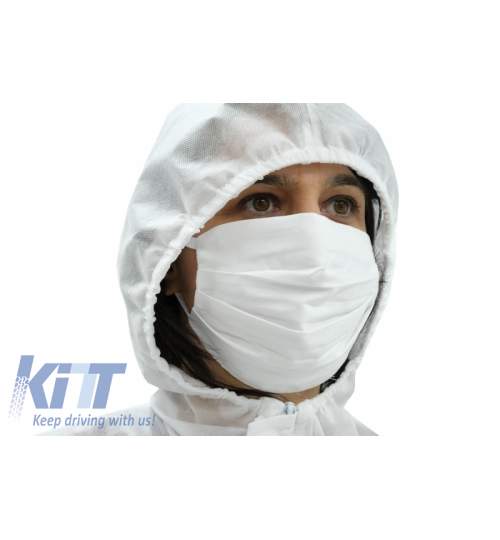 Pachet 5 masti de protectie cu pliuri din bumbac 100% + 10 Filtre PPS de 330 KTX2-MASKRAL