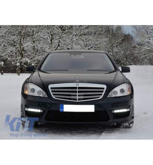Lumini de zi dedicate LED DRL Mercedes W221 S-Class (2010-2013) Dreapta KTX4-PX-GZ2-155R