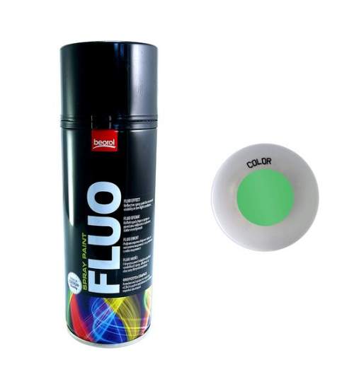 Vopsea spray acrilic fluorescent Verde 400ml MART-740048