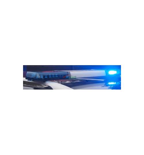 Rampa avertizare LED OPTIMA60-3LM-8ML difuzor incorporat si lumina cautare Politia locala,jandarmerie,ambulanta MVAE-1400