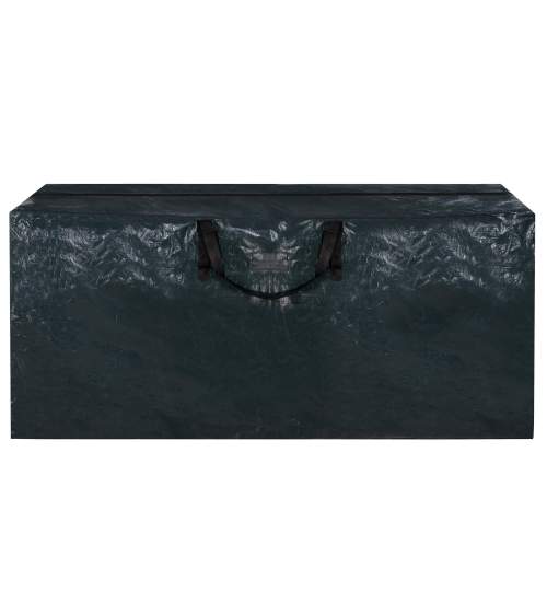 Geanta pentru transport si depozitare brad de Craciun artificial sau decoratiuni, inchidere cu fermoar, 165x38x76 cm, negru