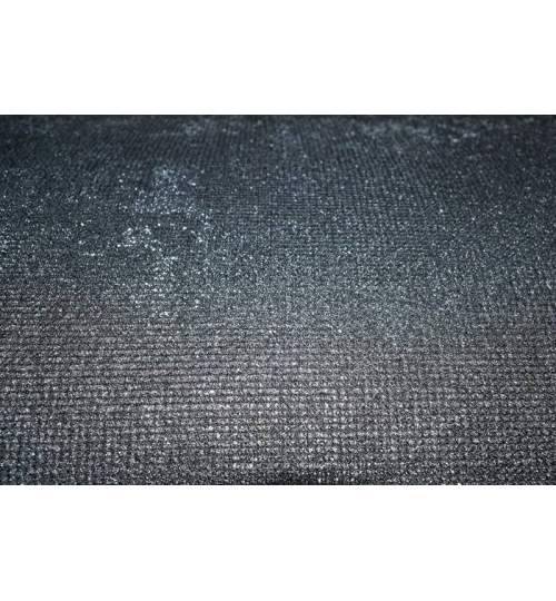 Material piele eco interior auto covorase tavita portbagaj Negru cusatura Albastra MALE-6099