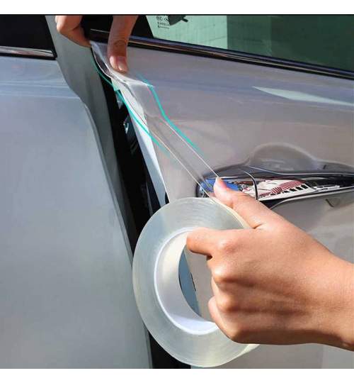 Folie transparenta protectie auto NANO rola 10cm x 5 metri MALE-4630