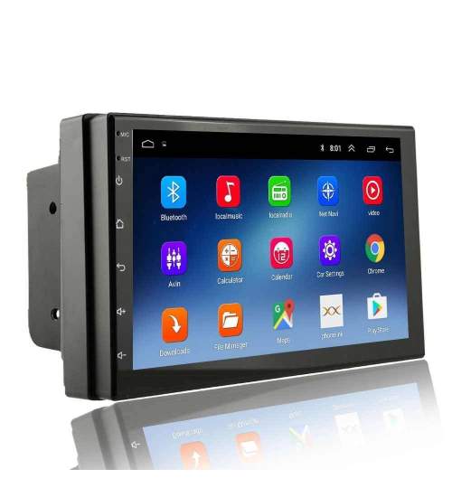 Navigatie 2DIN universala Android ecran 7'' IPS Touchscreen Bluetooth GPS 1GB+16GB USB MALE-3826